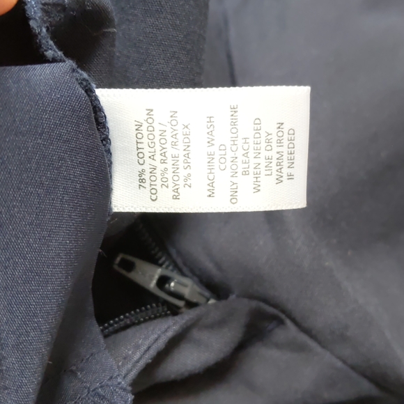 Loft Petite Riviera Pant, 0P, Navy Blue - Picture 5 of 6